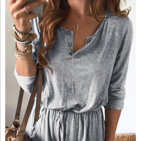 Drawstring romper - Picture 2 of 2